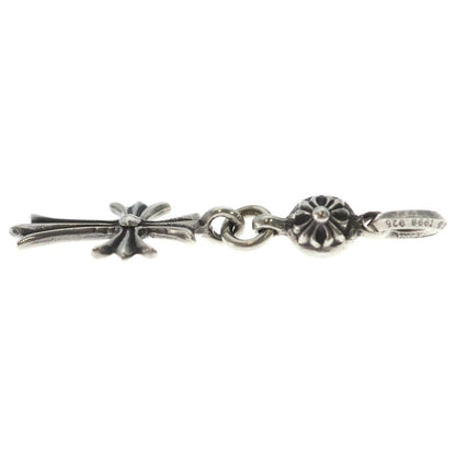 Chrome Hearts Tny CH Crs 1 Ball Tiny CH Cross Charm Pendant Silver — view 3