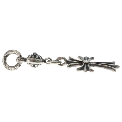 Chrome Hearts Tny CH Crs 1 Ball Tiny CH Cross Charm Pendant Silver — view 4