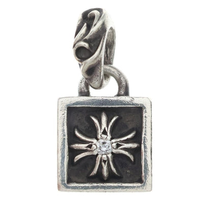 Chrome Hearts Framed CH Plus Pendant Silver