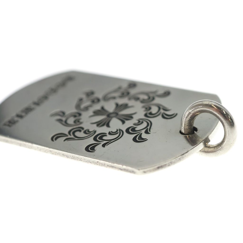 Chrome Hearts D Tag Lrg Ltd Honolulu Limited Large Dog Tag Pendant Silver — view 6