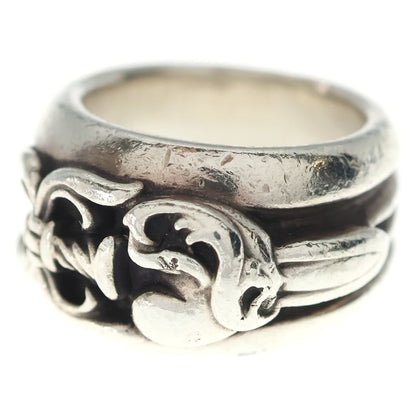 Chrome Hearts Dagger Heart Daga Ring Silver — view 4