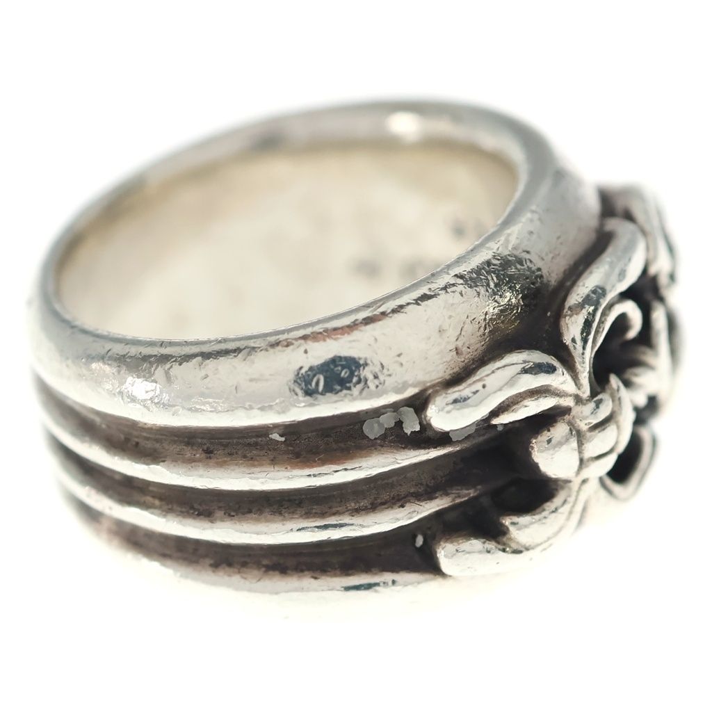 Chrome Hearts Dagger Heart Daga Ring Silver — view 3