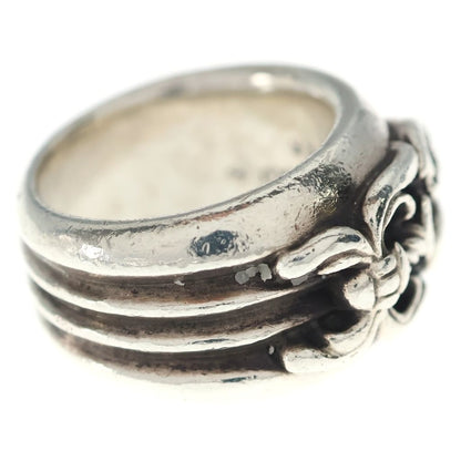 Chrome Hearts Dagger Heart Daga Ring Silver — view 3