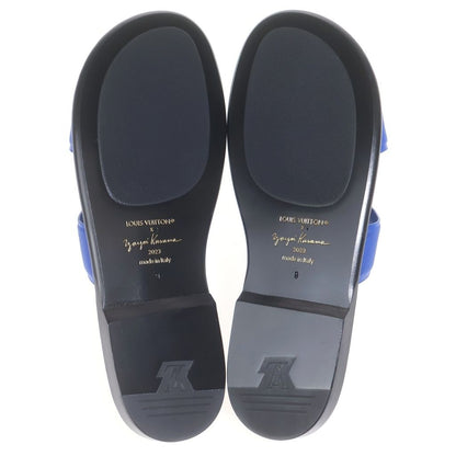 Louis Vuitton Yayoi Kusama Oasis Line Sandals Blue — view 5