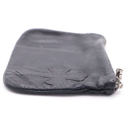 Chrome Hearts Zpr Chng Purse Change Cross Patch Daga Zip Coin Case — view 3