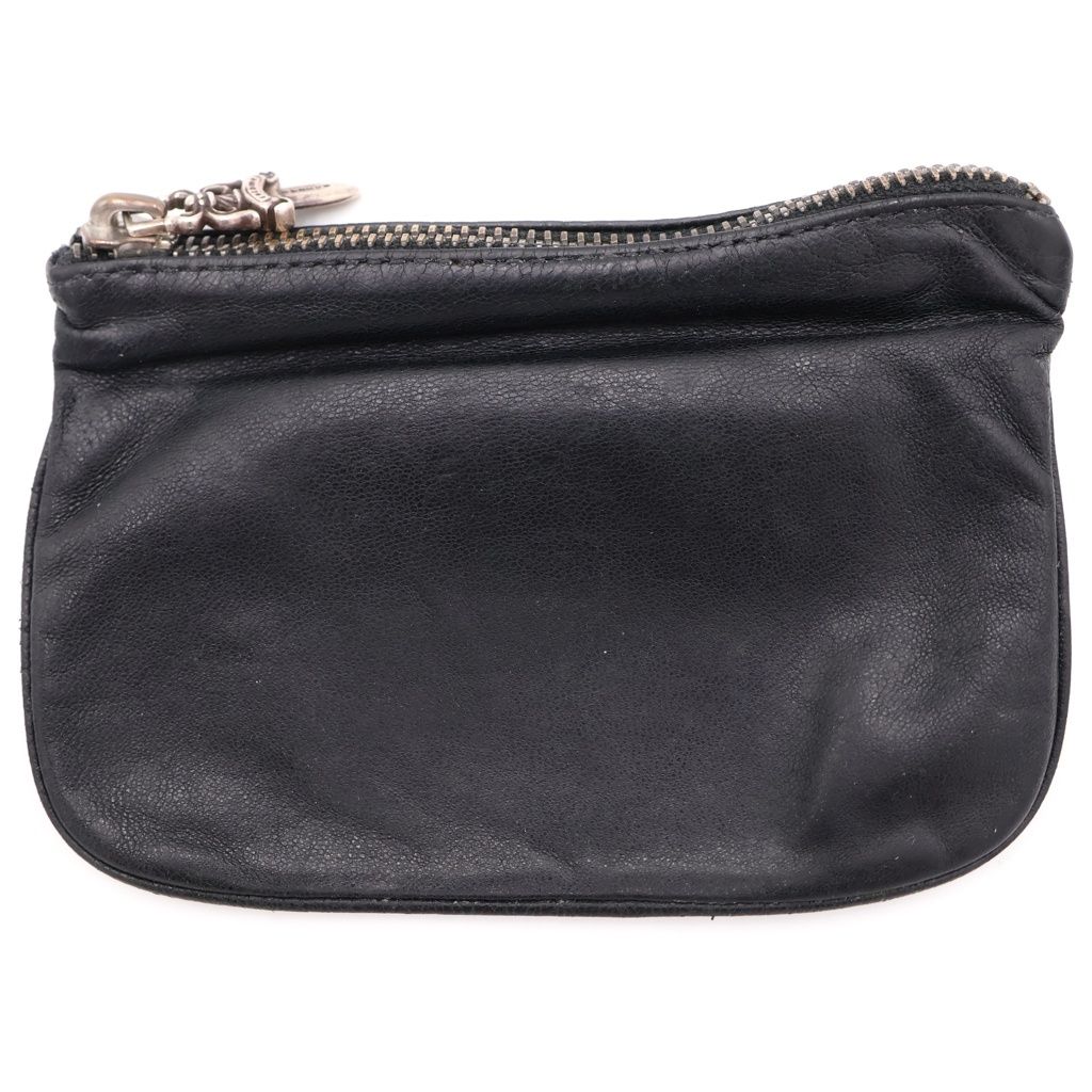 Chrome Hearts Zpr Chng Purse Change Cross Patch Daga Zip Coin Case — view 2