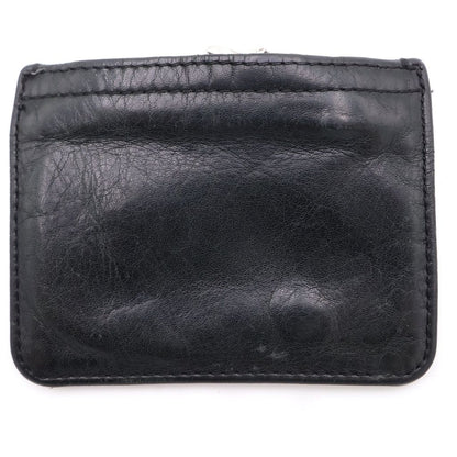 Chrome Hearts Zpr Chng 3 4 Change Purse Zipper Coin Case Black Silver — view 2