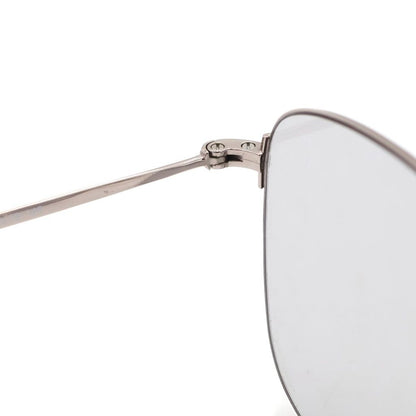 Balenciaga Metal Frame Logo Lens Sunglasses Silver Eyewear — view 4