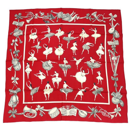 Hermes Carre 90 Silk Scarf la Danse la Dance Ballerina
