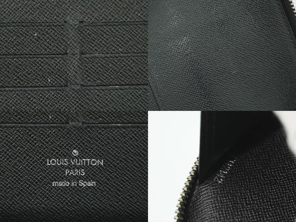 Louis Vuitton LV Zippy Organizer NM Damier Graphite Wallet Black Gray — view 9