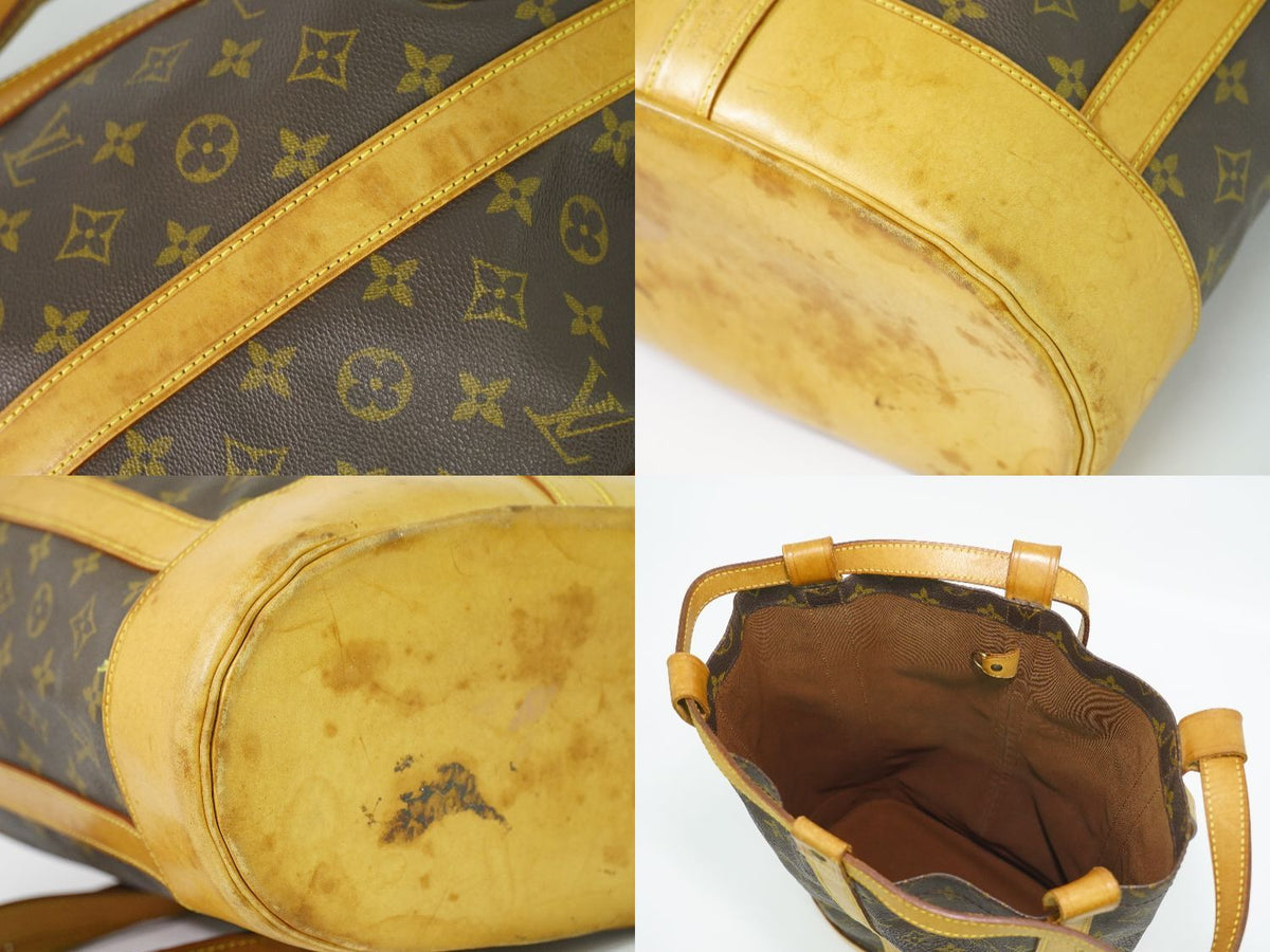 Louis Vuitton LV Randonnee PM Monogram Shoulder Bag Brown — view 8