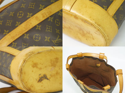 Louis Vuitton LV Randonnee PM Monogram Shoulder Bag Brown — view 8
