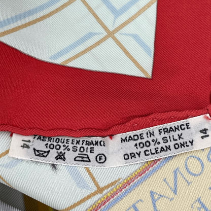 Hermes Carre 90 Wolfgang Amadeus Mozart Hymn to Silk Scarf Multicolor — view 6