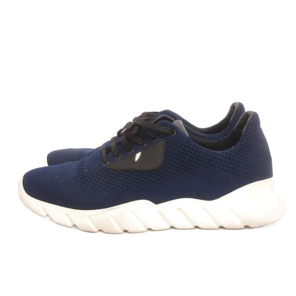 Fendi Monster Star Fabric Sneakers Low Cut Blue 8 — view 2