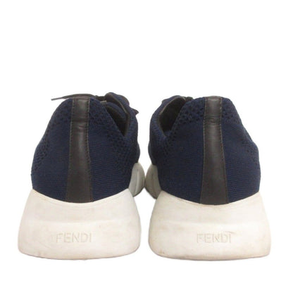 Fendi Monster Star Fabric Sneakers Low Cut Blue 8 — view 4