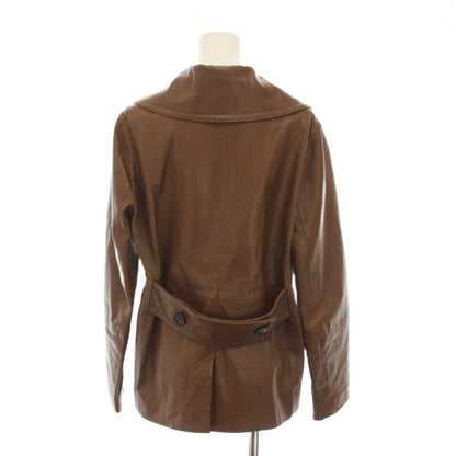 Max Mara Maxma Wi Quendline Weekend Line Leather Jacket Sheepskin Outer 44 — view 2