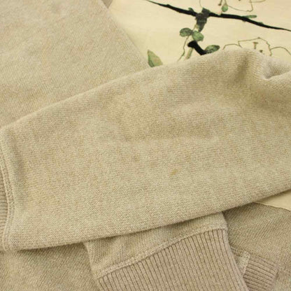 Loewe Pullover Hoodie Long Sleeve Botanical Pattern Beige TK — view 5