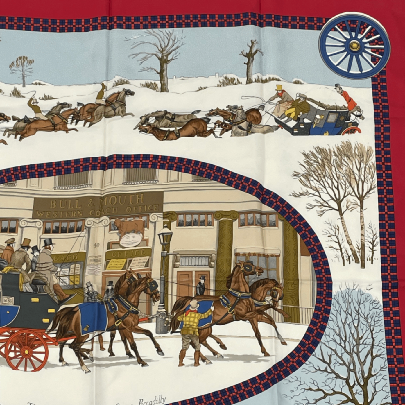 Hermes Carre 90 Mail Scarf Silk — view 3
