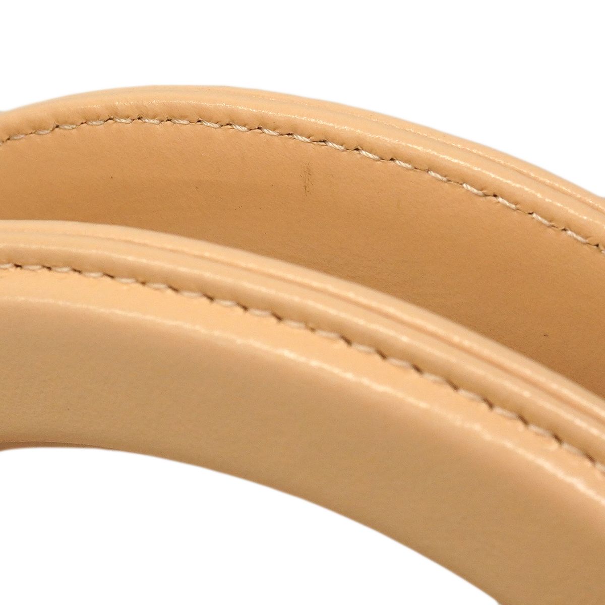 Chanel Handbag Quilted Calfskin Beige Gold 2-Way — view 8