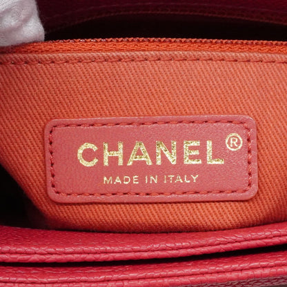 Chanel Handbag Quilted Caviar Leather Pink Gold 2-Way — view 5
