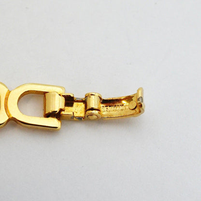 Dior Necklace Gold Plated Rhinestone — view 5