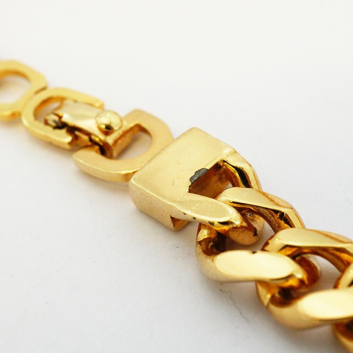 Dior Necklace Gold Plated Rhinestone — view 8