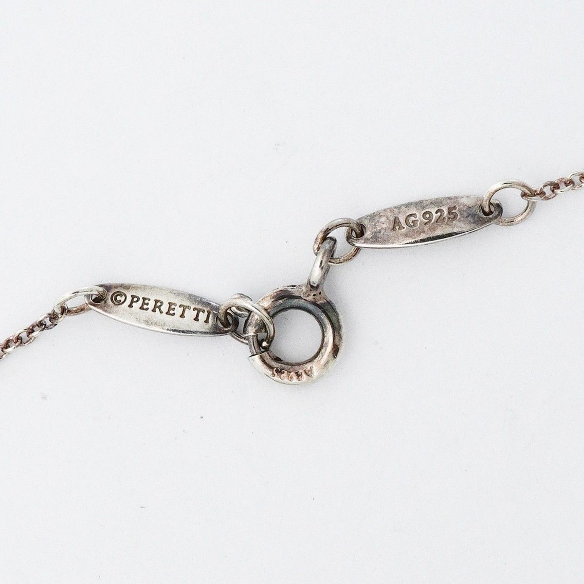 Tiffany & Co Necklace by the Yard 925 Sterling Silver Diamond — view 5