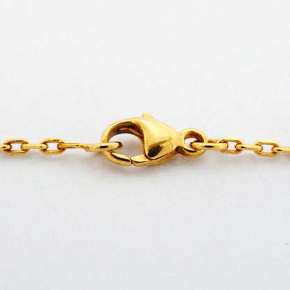 Hermes Necklace Pop Gold Plated Pink — view 4