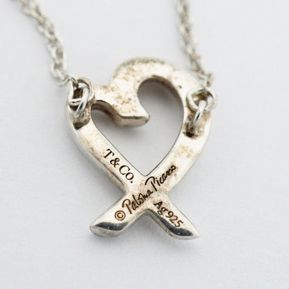 Tiffany & Co Necklace Loving Silver — view 6