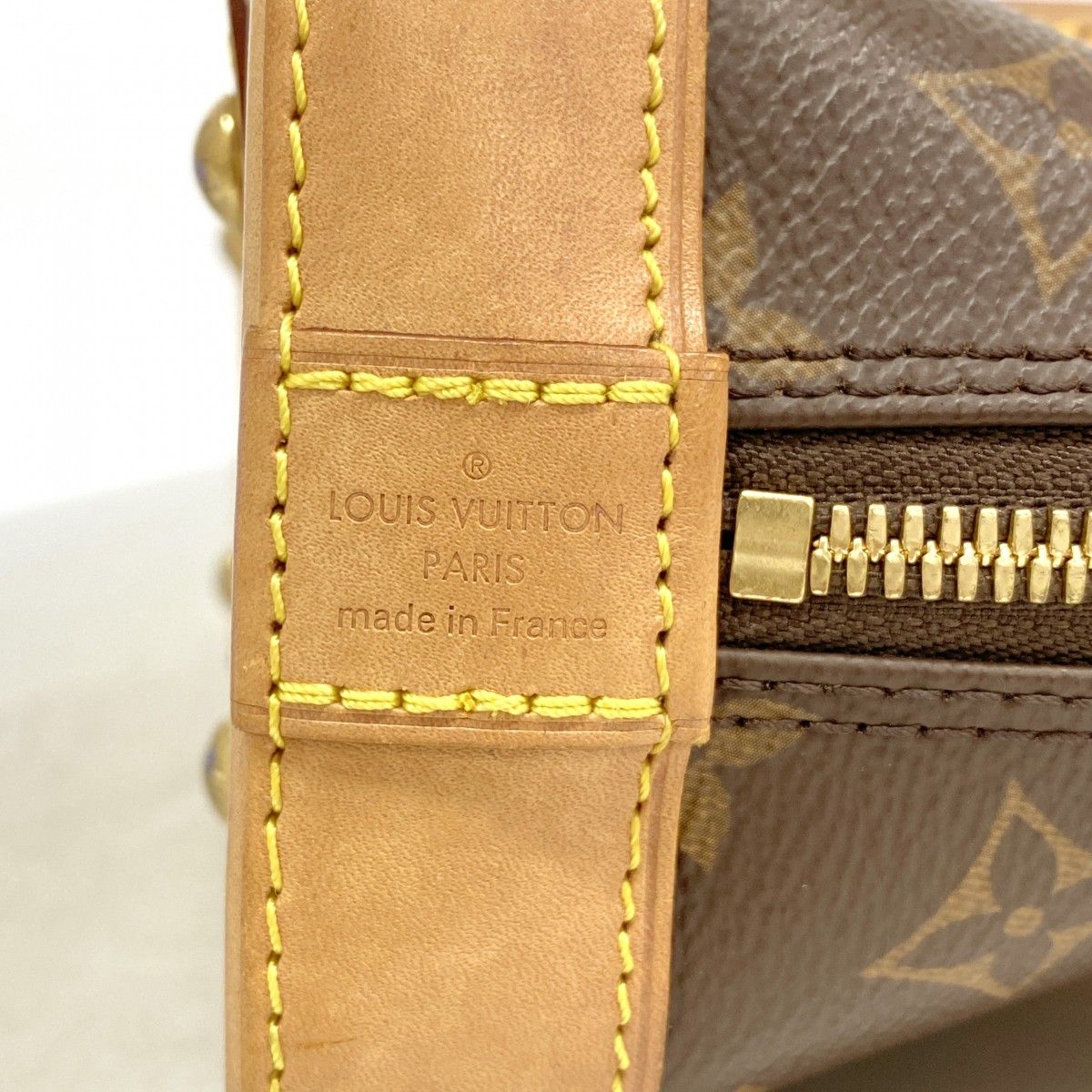 Louis Vuitton Handbag Monogram Alma BB Brown 2-Way — view 5