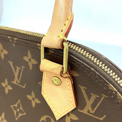 Louis Vuitton Handbag Monogram Alma BB Brown 2-Way — view 6