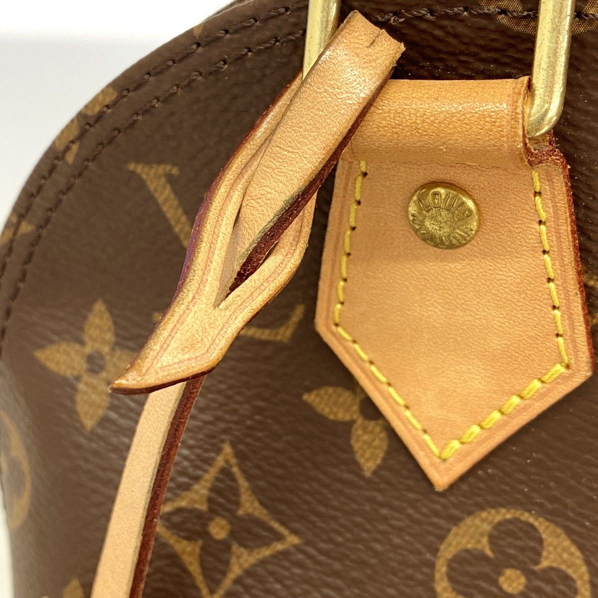 Louis Vuitton Handbag Monogram Alma BB Brown 2-Way — view 8