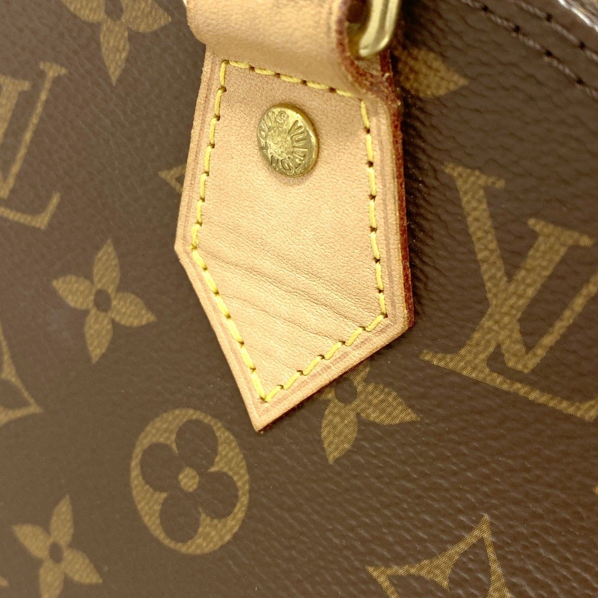 Louis Vuitton Handbag Monogram Alma BB Brown 2-Way — view 9