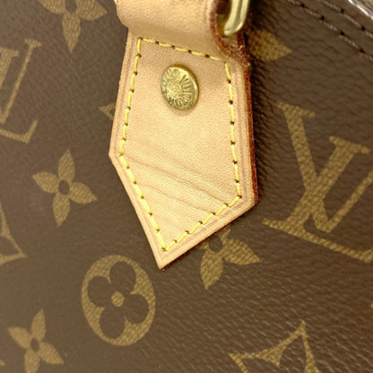 Louis Vuitton Handbag Monogram Alma BB Brown 2-Way — view 9