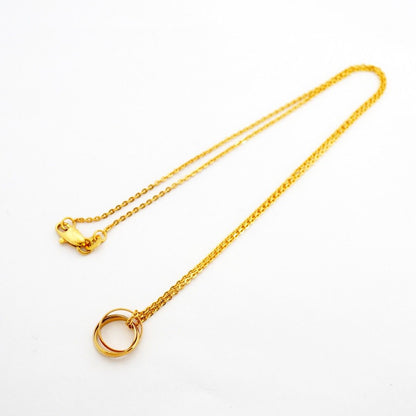 Cartier Necklace Baby Trinity 18k Yellow Gold 18k White Pink — view 3