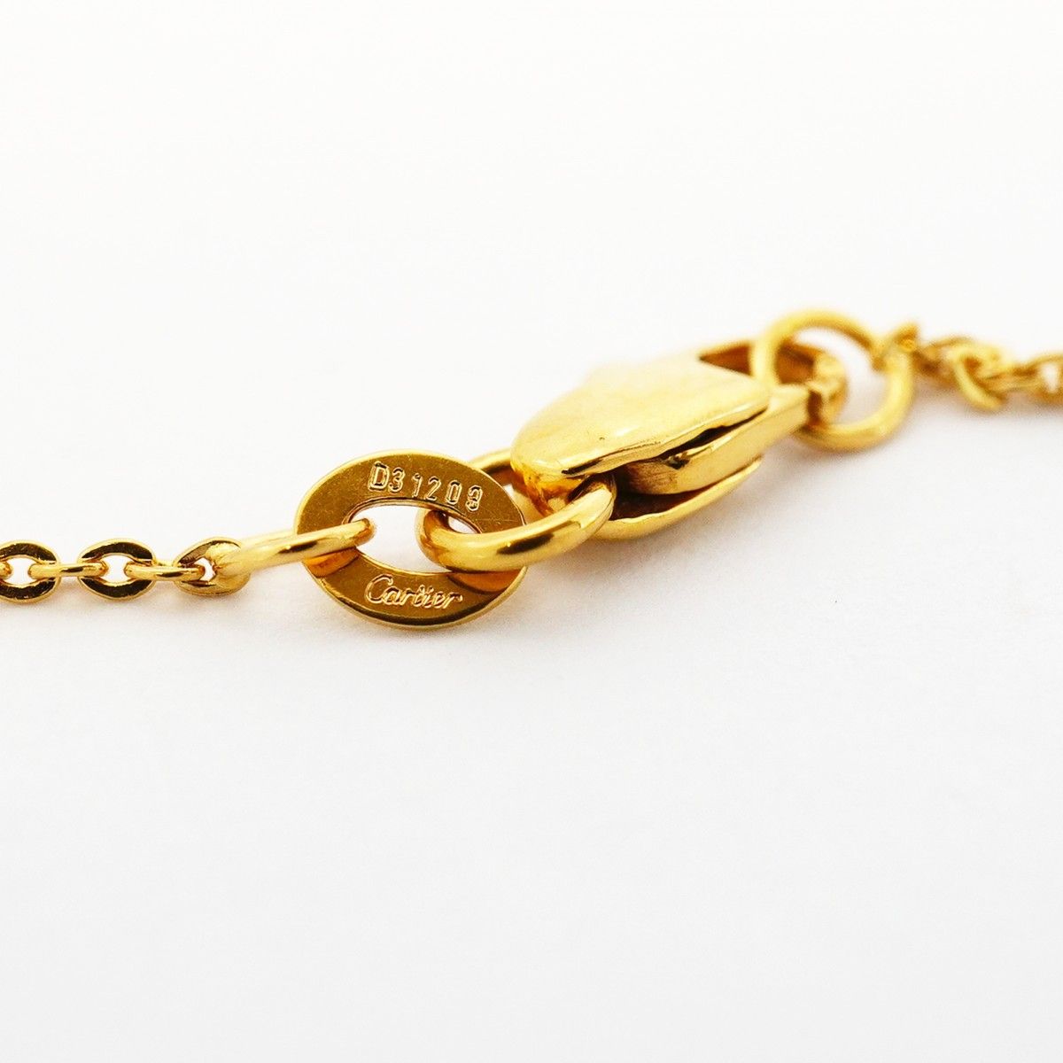 Cartier Necklace Baby Trinity 18k Yellow Gold 18k White Pink — view 5