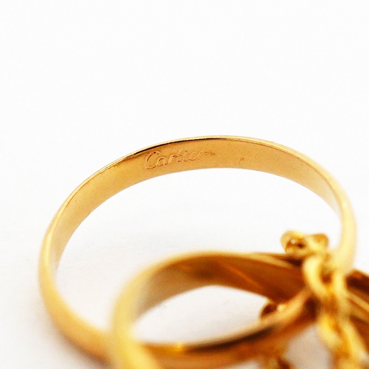 Cartier Necklace Baby Trinity 18k Yellow Gold 18k White Pink — view 7