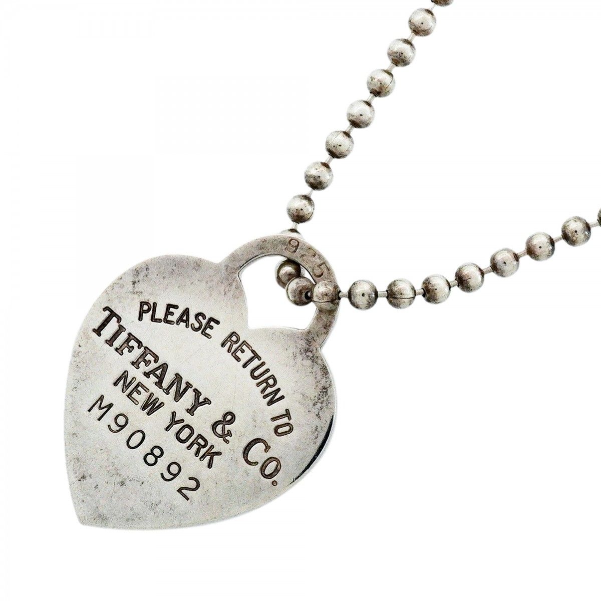 Tiffany & Co Necklace Return to Silver