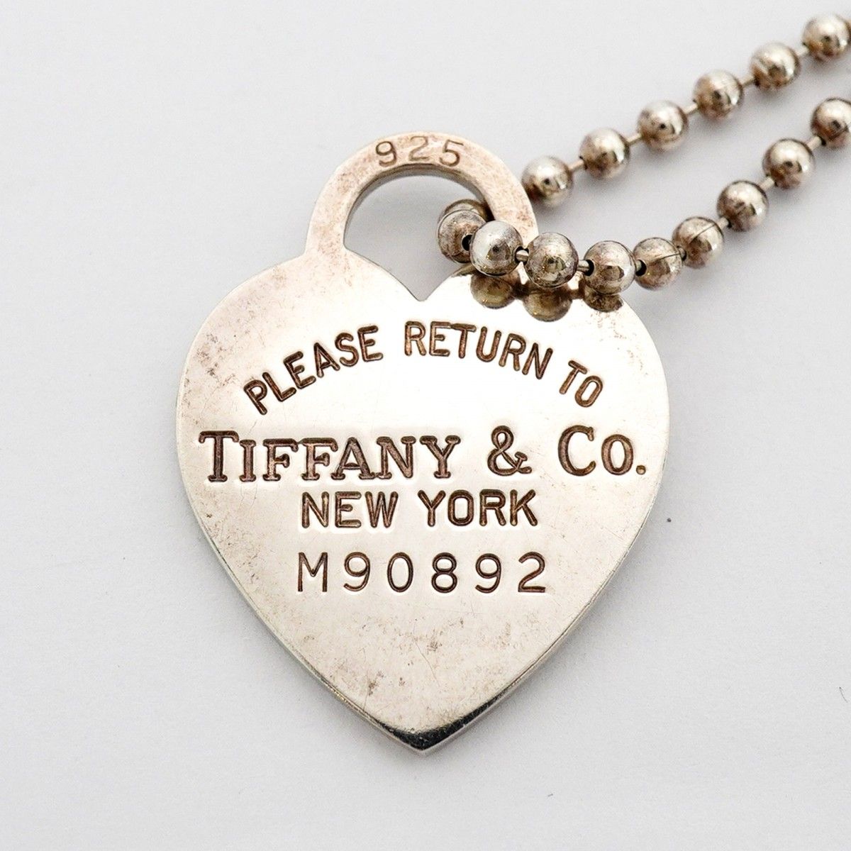 Tiffany & Co Necklace Return to Silver — view 6