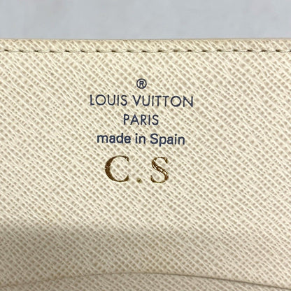 Louis Vuitton Card Case Damier Azur Envelope Business Holder White — view 4
