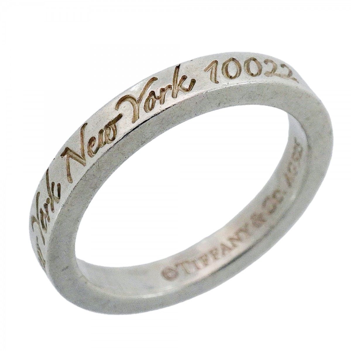 Tiffany & Co Ring Notes Narrow 925 Sterling Silver