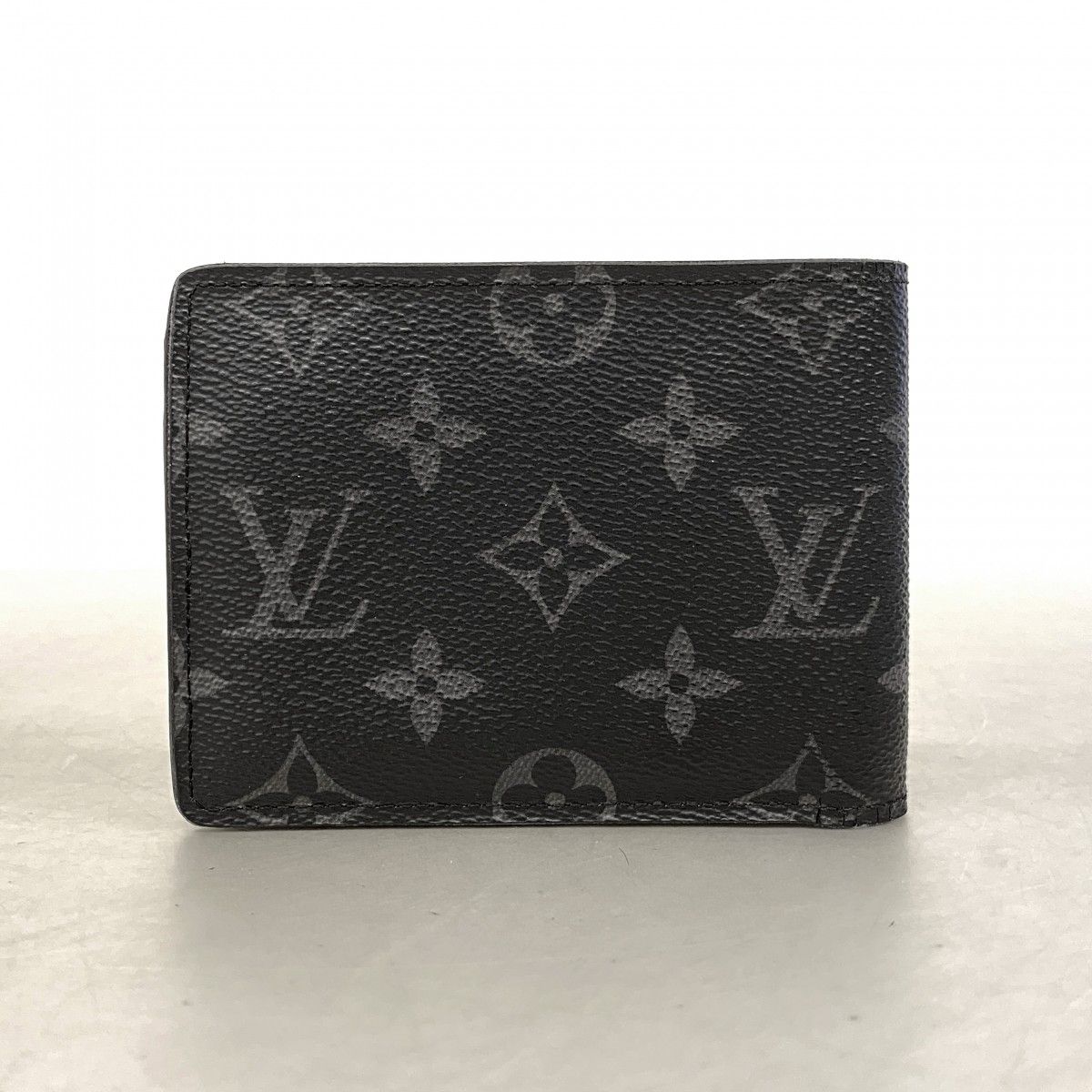 Louis Vuitton Billfold Monogram Eclipse Portefeuille Multiple Black Wallet — view 9