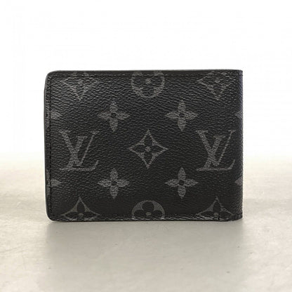 Louis Vuitton Billfold Monogram Eclipse Portefeuille Multiple Black Wallet — view 9