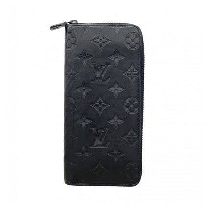 Louis Vuitton Wallet Monogram Shadow Zippy Vertical Black