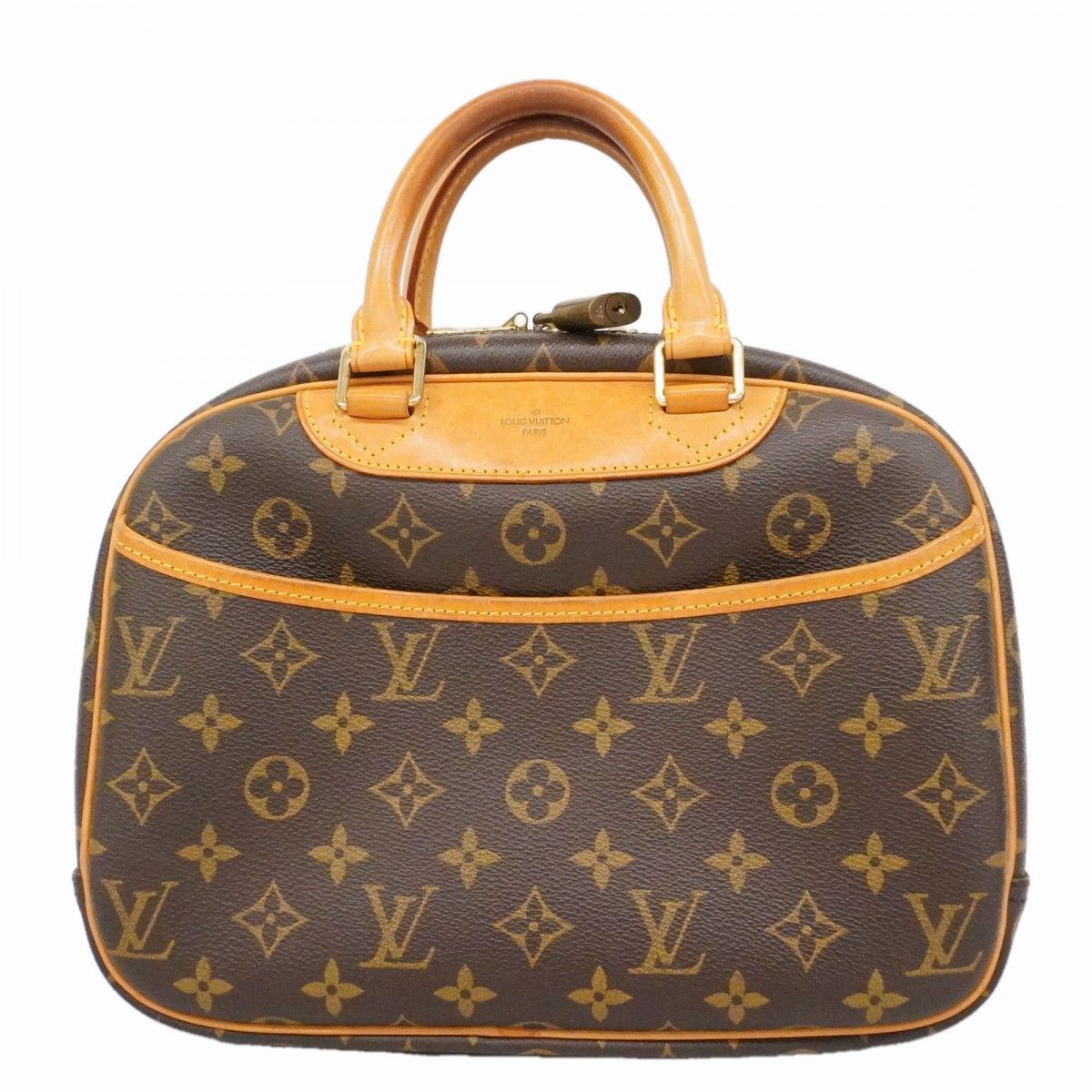 Louis Vuitton Handbag Monogram Trouville Brown