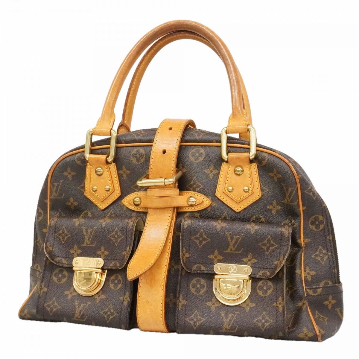 Louis Vuitton Handbag Monogram Manhattan GM Brown