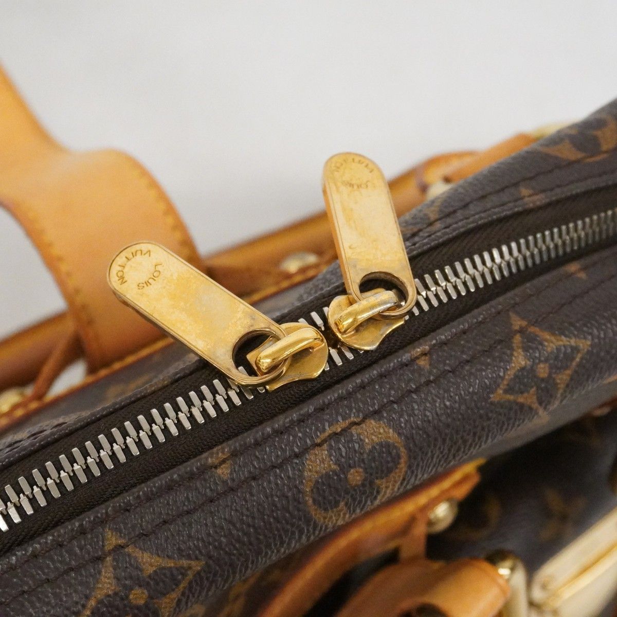 Louis Vuitton Handbag Monogram Manhattan GM Brown — view 9
