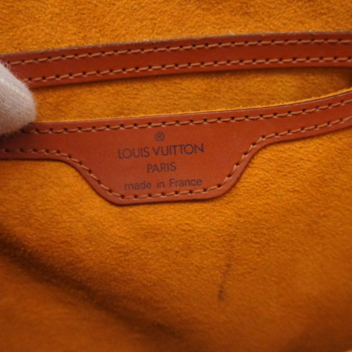 Louis Vuitton Handbag Epi Saint Jacques Kenya Brown — view 5