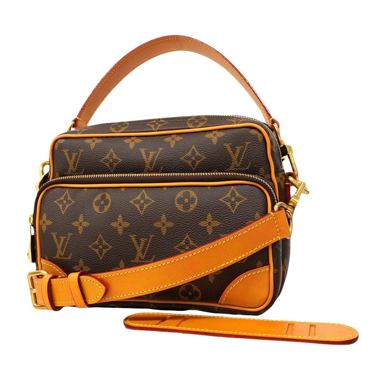 Louis Vuitton Handbag Monogram Archive Nile Brown 2-Way