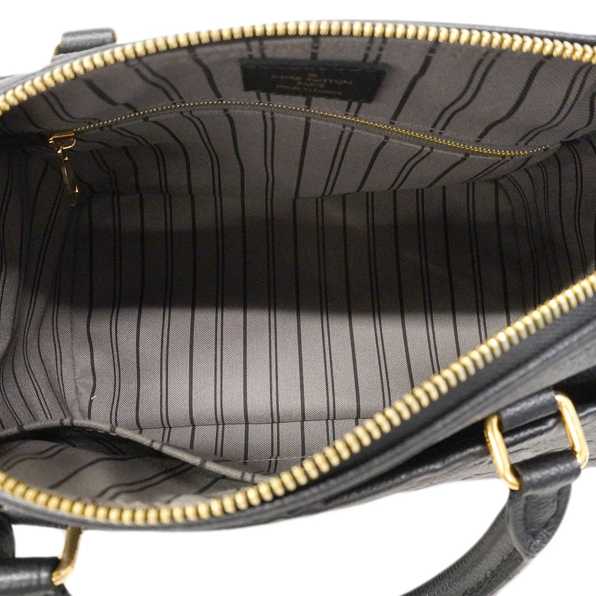 Louis Vuitton Handbag Monogram Empreinte Speedy Bandouliere 25 NM Noir 2-Way — view 4